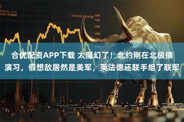 合优配资APP下载 太魔幻了！北约刚在北极搞演习，假想敌居然是美军，英法德还联手组了联军